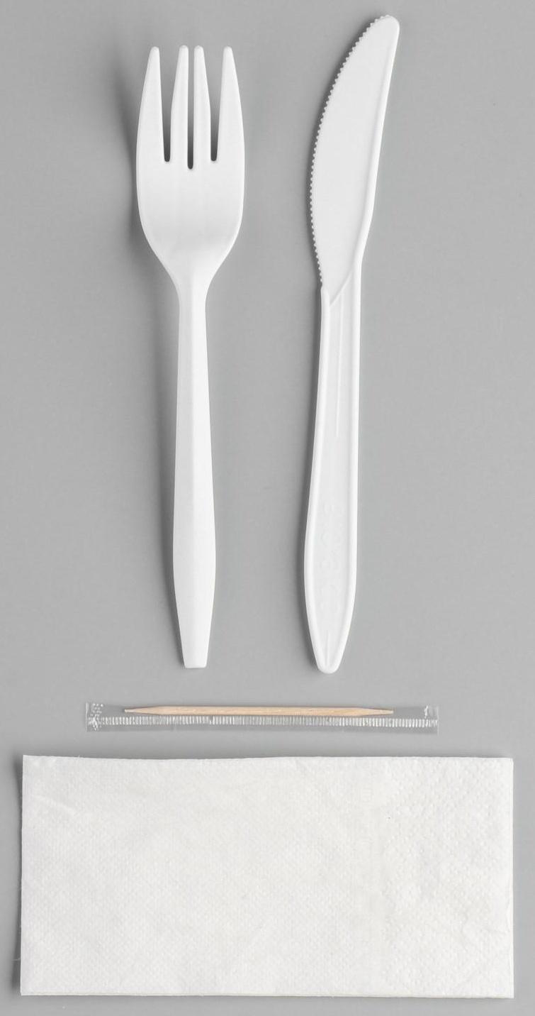 Набор биоразлагаемых приборов 