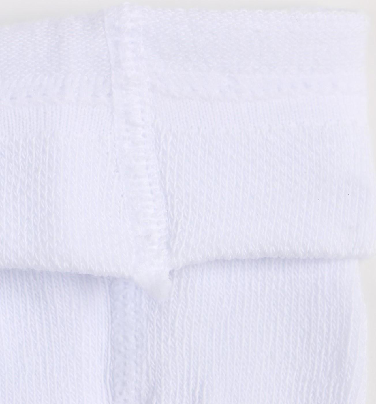 Колготки детские, цвет белый, рост 116-122 см