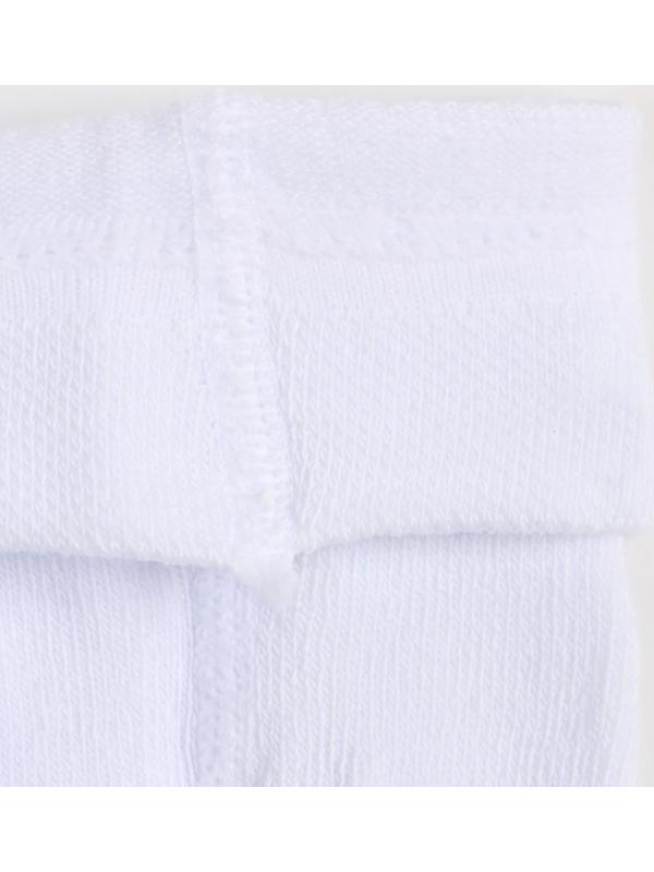 Колготки детские, цвет белый, рост 116-122 см