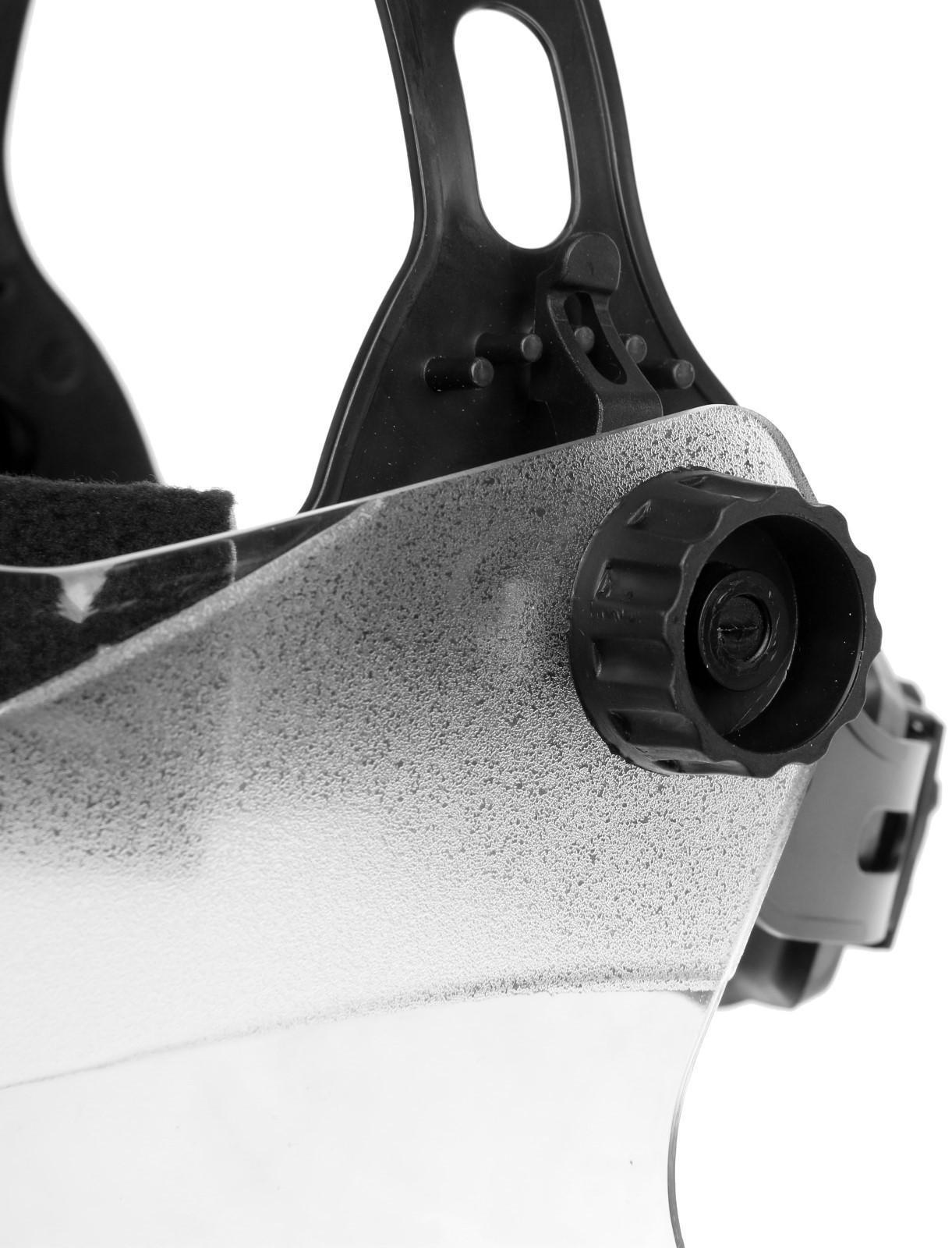 Щиток защитный WELDER Визор Профи, поликарбонат, пластиковое оголовье, храповый механизм