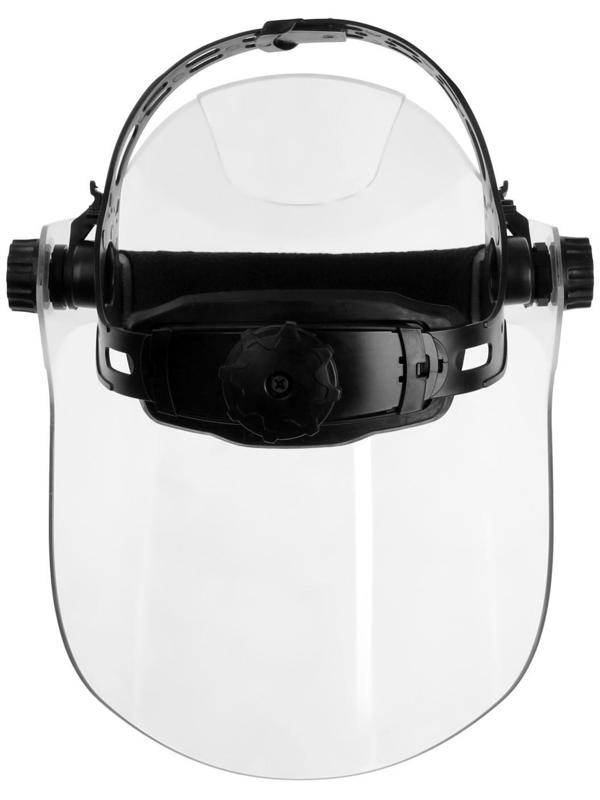 Щиток защитный WELDER Визор Профи, поликарбонат, пластиковое оголовье, храповый механизм