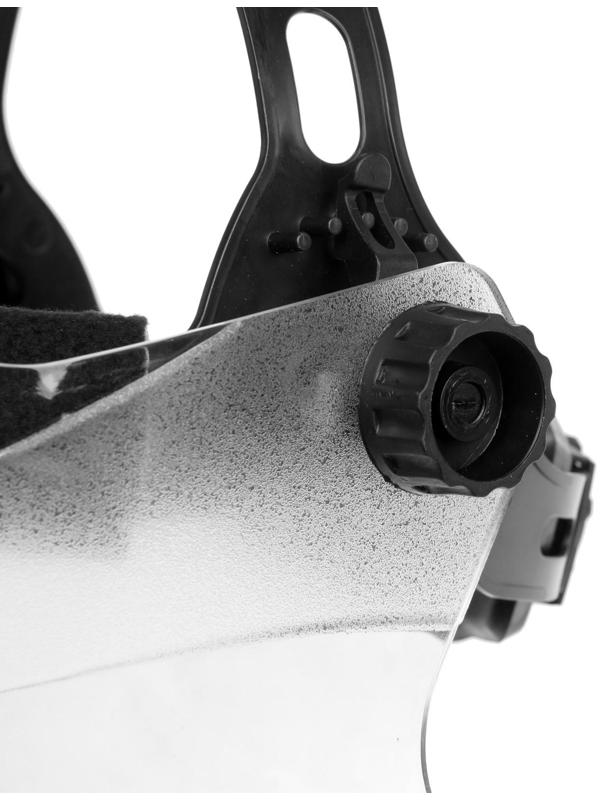 Щиток защитный WELDER Визор Профи, поликарбонат, пластиковое оголовье, храповый механизм