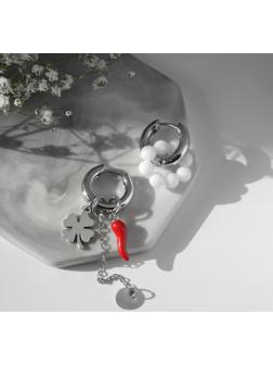 Серьги со съёмным элементом 