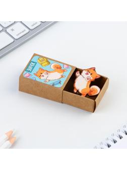 Значок деревянный «Песик», 3,4 х 3,5 см