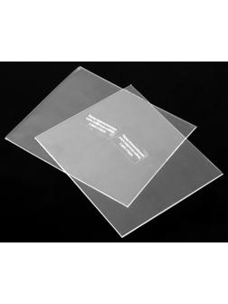 Стекло для маски сварщика ТУНДРА, поликарбонат, 115х95 мм, 2 шт.