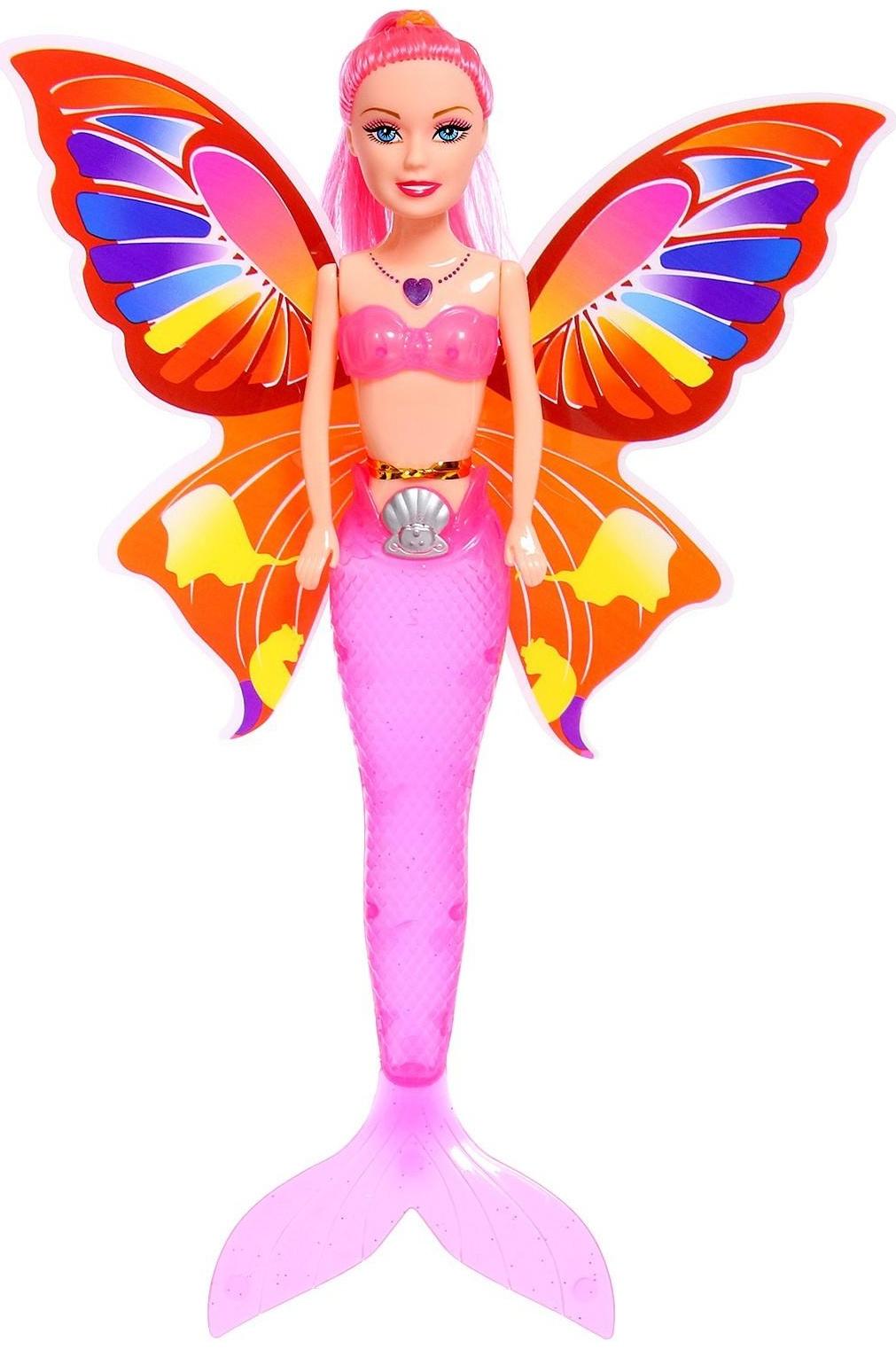 Кукла сказочная «Русалка-бабочка», МИКС