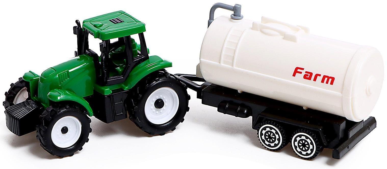 Игровой набор «Ферма», трактор, сарай и животные