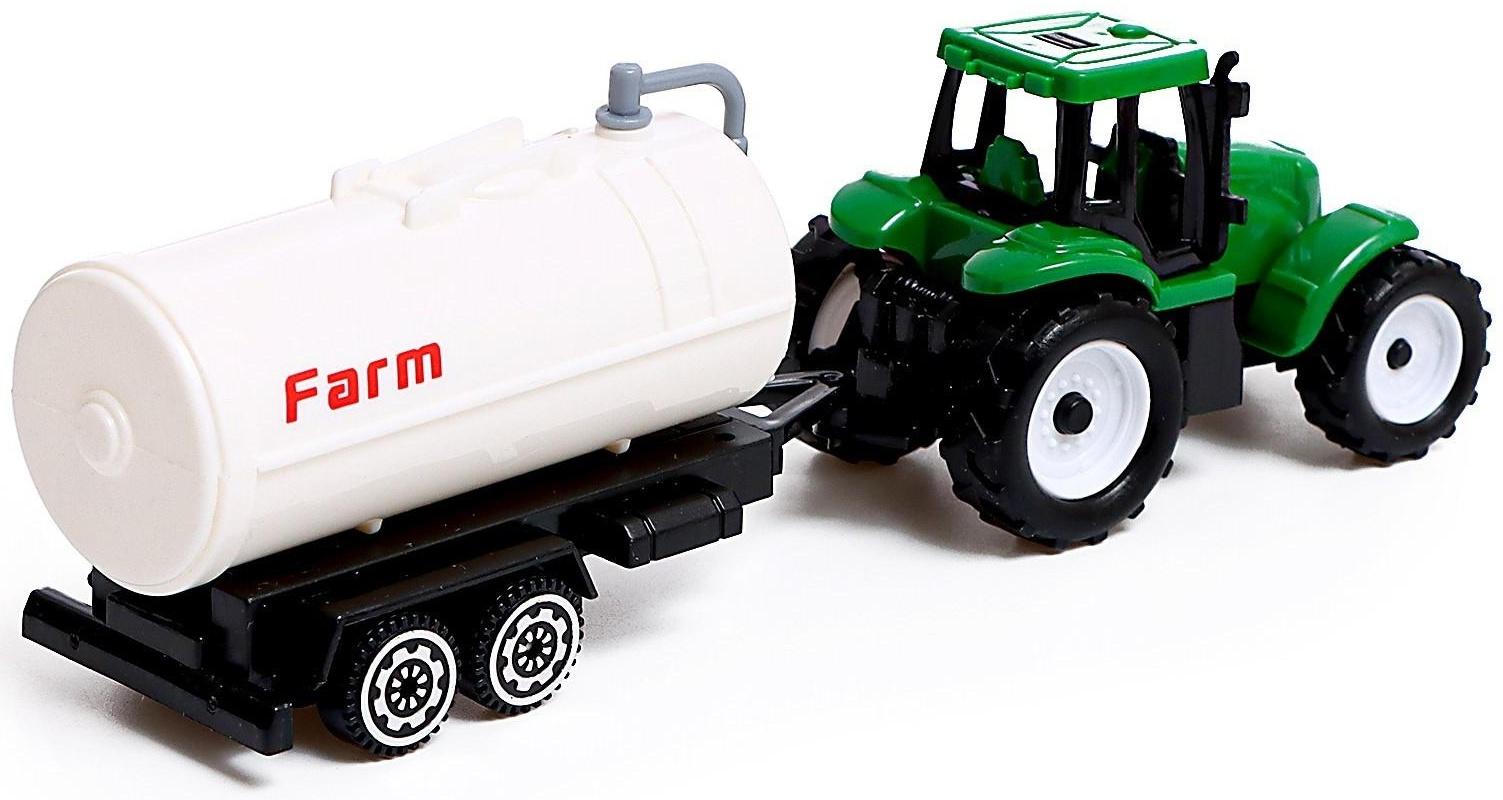 Игровой набор «Ферма», трактор, сарай и животные