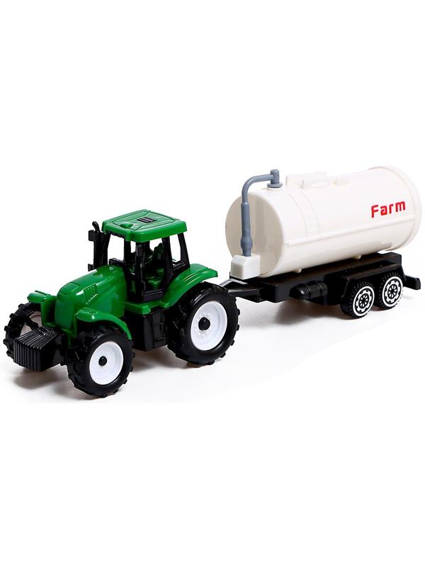 Игровой набор «Ферма», трактор, сарай и животные