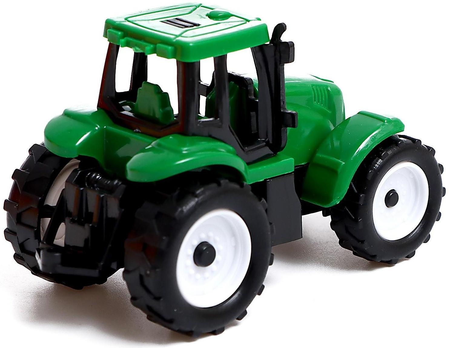 Игровой набор «Ферма», трактор, сарай и животные, МИКС