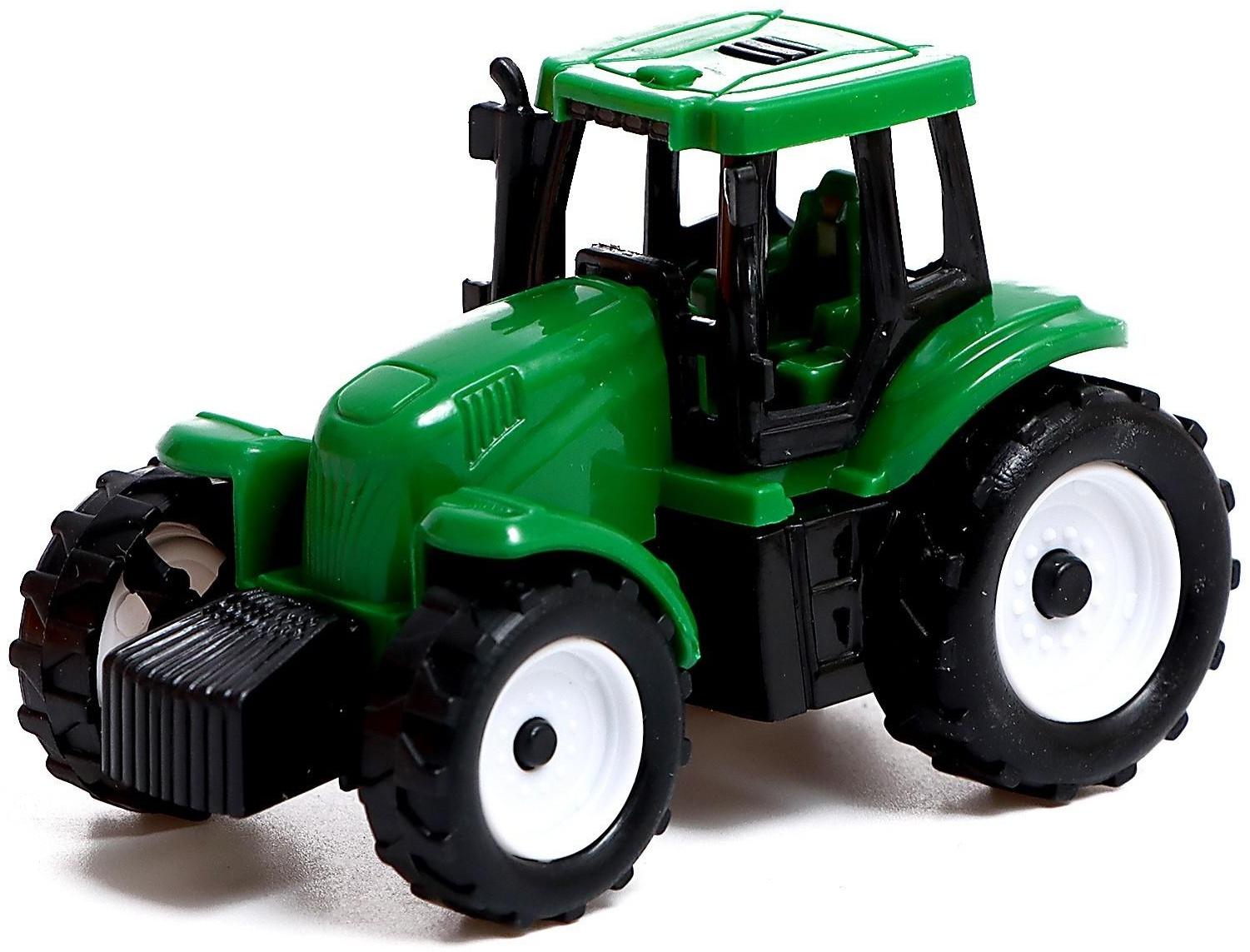 Игровой набор «Ферма», трактор, сарай и животные, МИКС