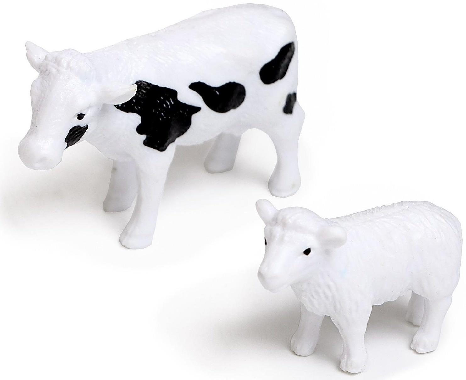 Игровой набор «Ферма», трактор, сарай и животные, МИКС