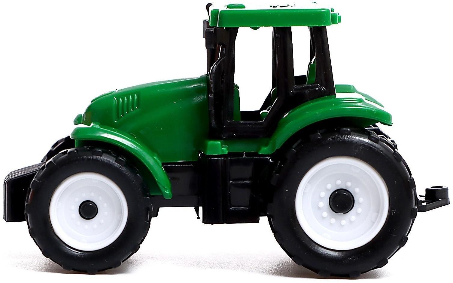 Игровой набор «Ферма», трактор, сарай и животные, МИКС