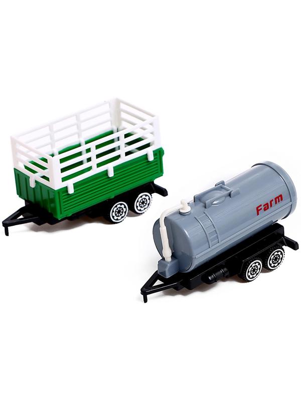 Игровой набор «Ферма», трактор, сарай и животные, МИКС