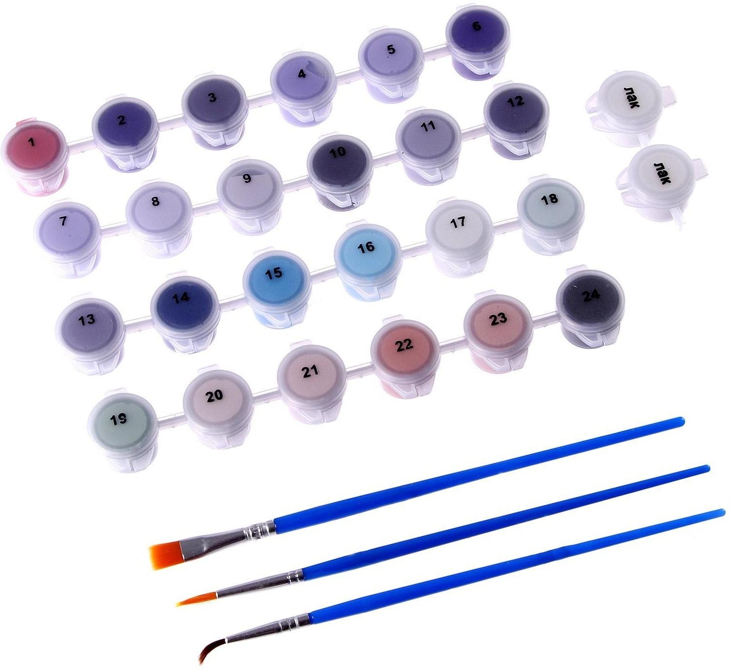 Картина по номерам на холсте «Девушка в танце», 40х50 см