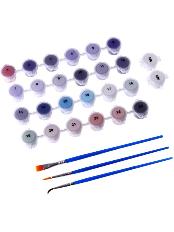 Картина по номерам на холсте «Девушка в танце», 40х50 см