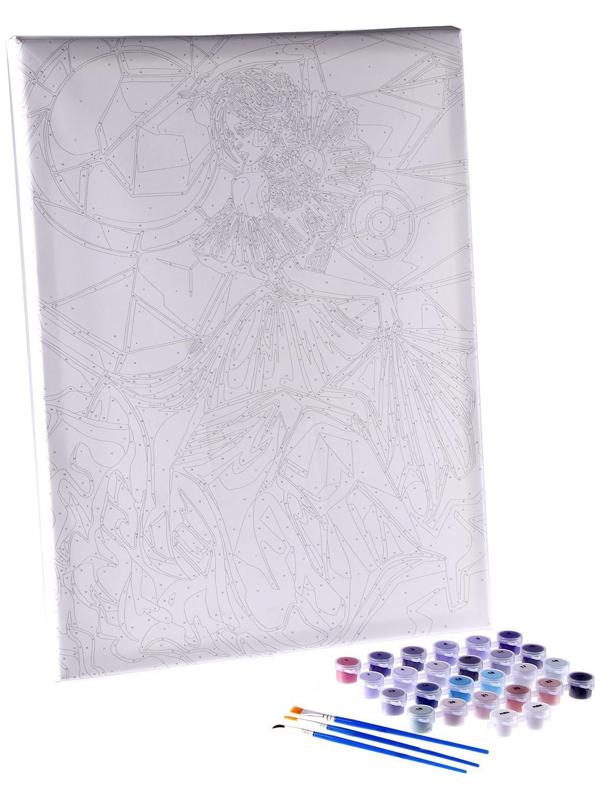 Картина по номерам на холсте «Девушка в танце», 40х50 см