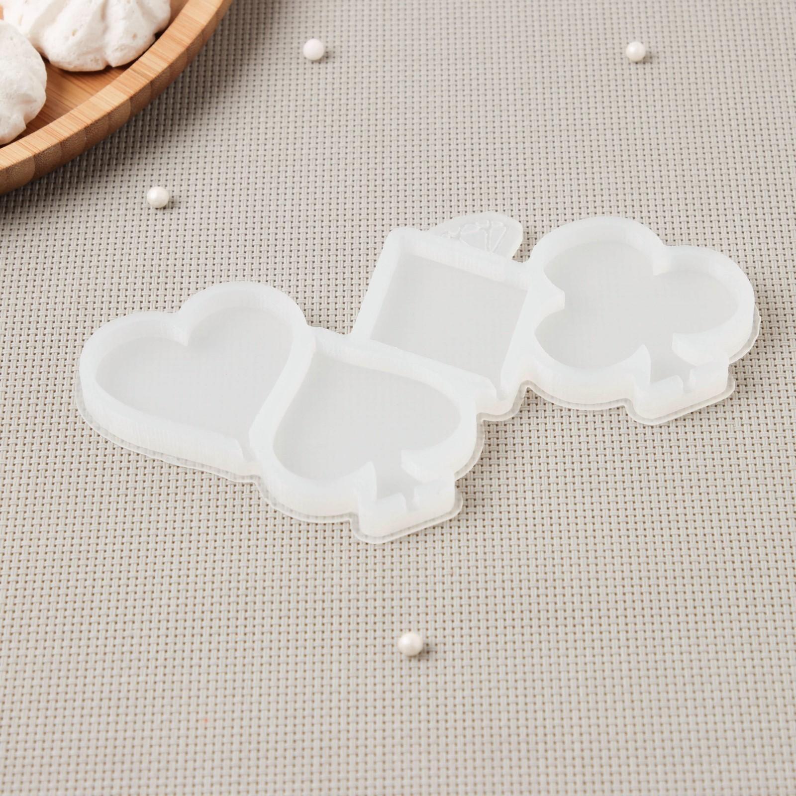 Молд «Масти», цвет прозрачный