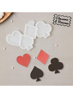 Молд «Масти», цвет прозрачный