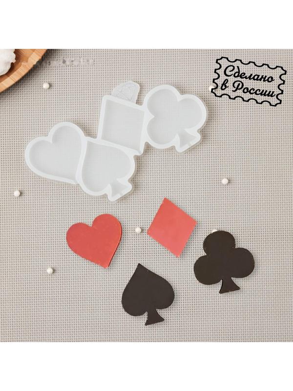 Молд «Масти», цвет прозрачный