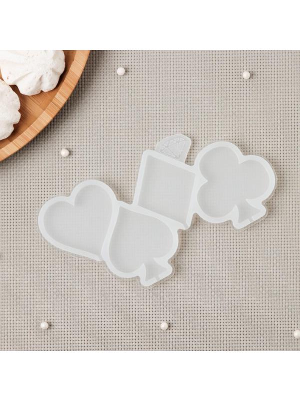 Молд «Масти», цвет прозрачный