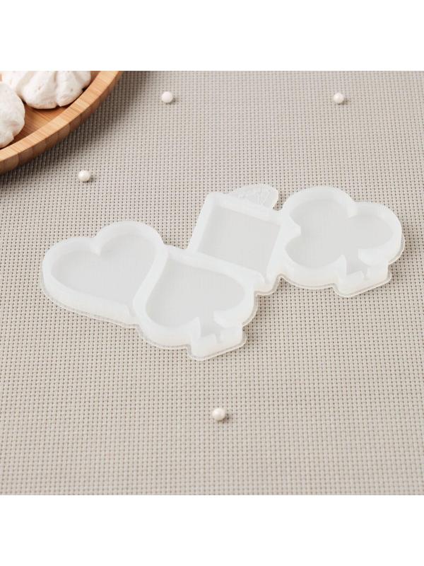 Молд «Масти», цвет прозрачный