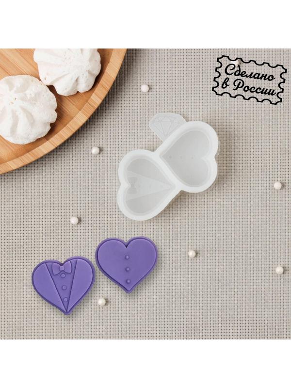 Молд «Свадебные конфетки», цвет прозрачный