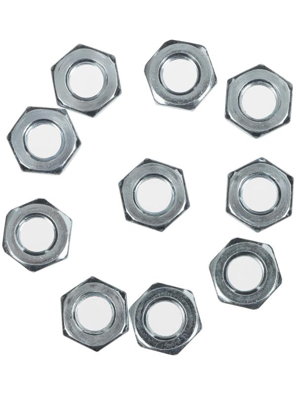 Контргайка оси 8мм, цвет серебристый