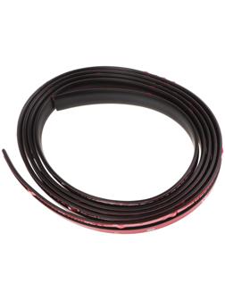 Уплотнитель стекла, самоклеящийся 1.4×200 cм