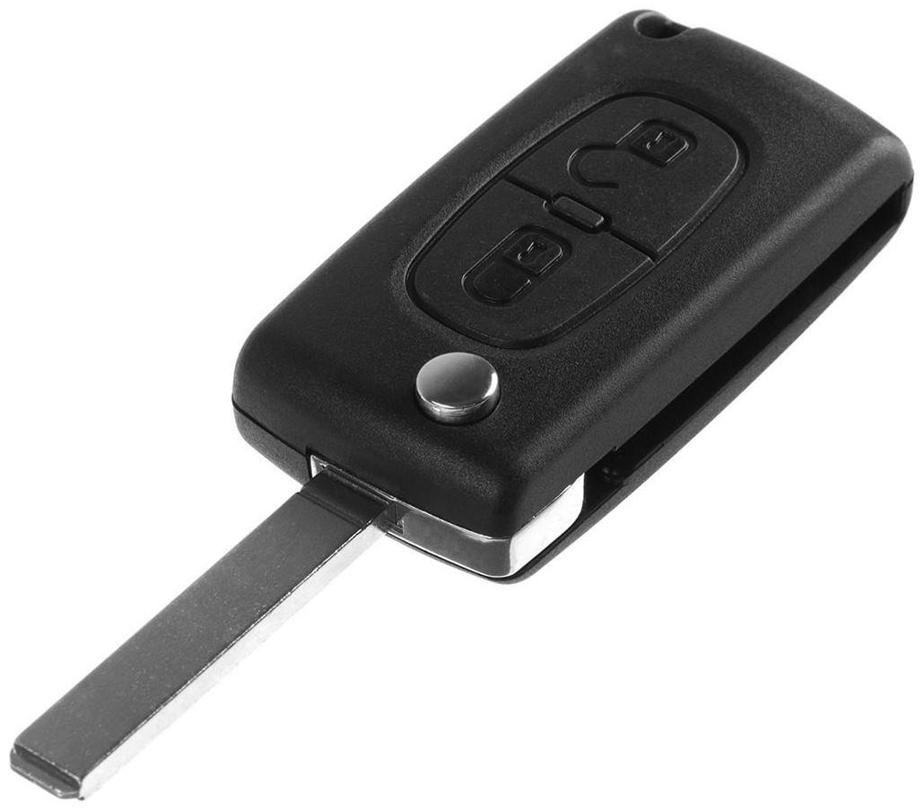Корпус ключа, откидной, Peugeot / Citroen
