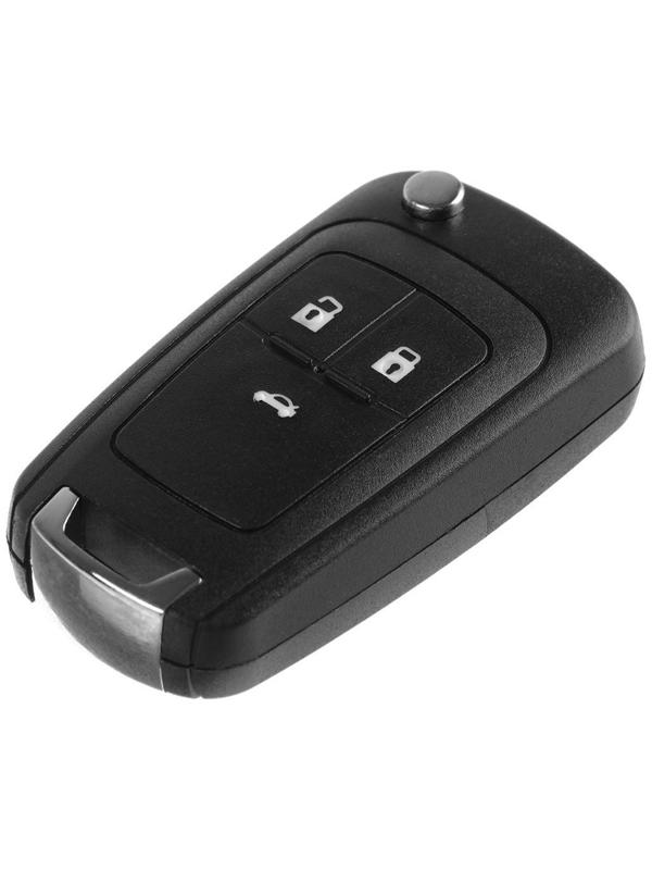 Корпус  ключа, откидной, Opel, 3 кнопки