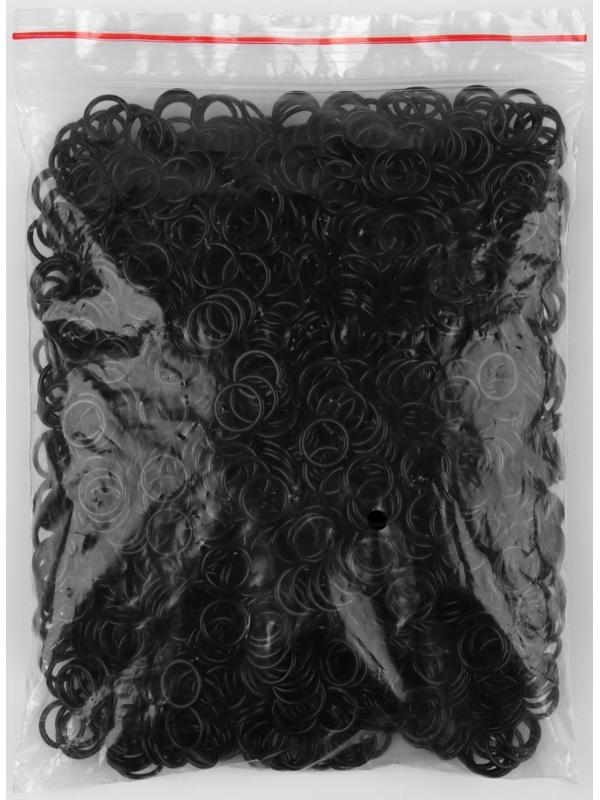 Кольцо для бретелей, металлическое, 10 мм, цвет чёрный