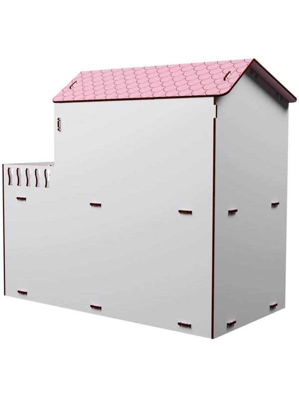 Домик для куклы 2-х этажный