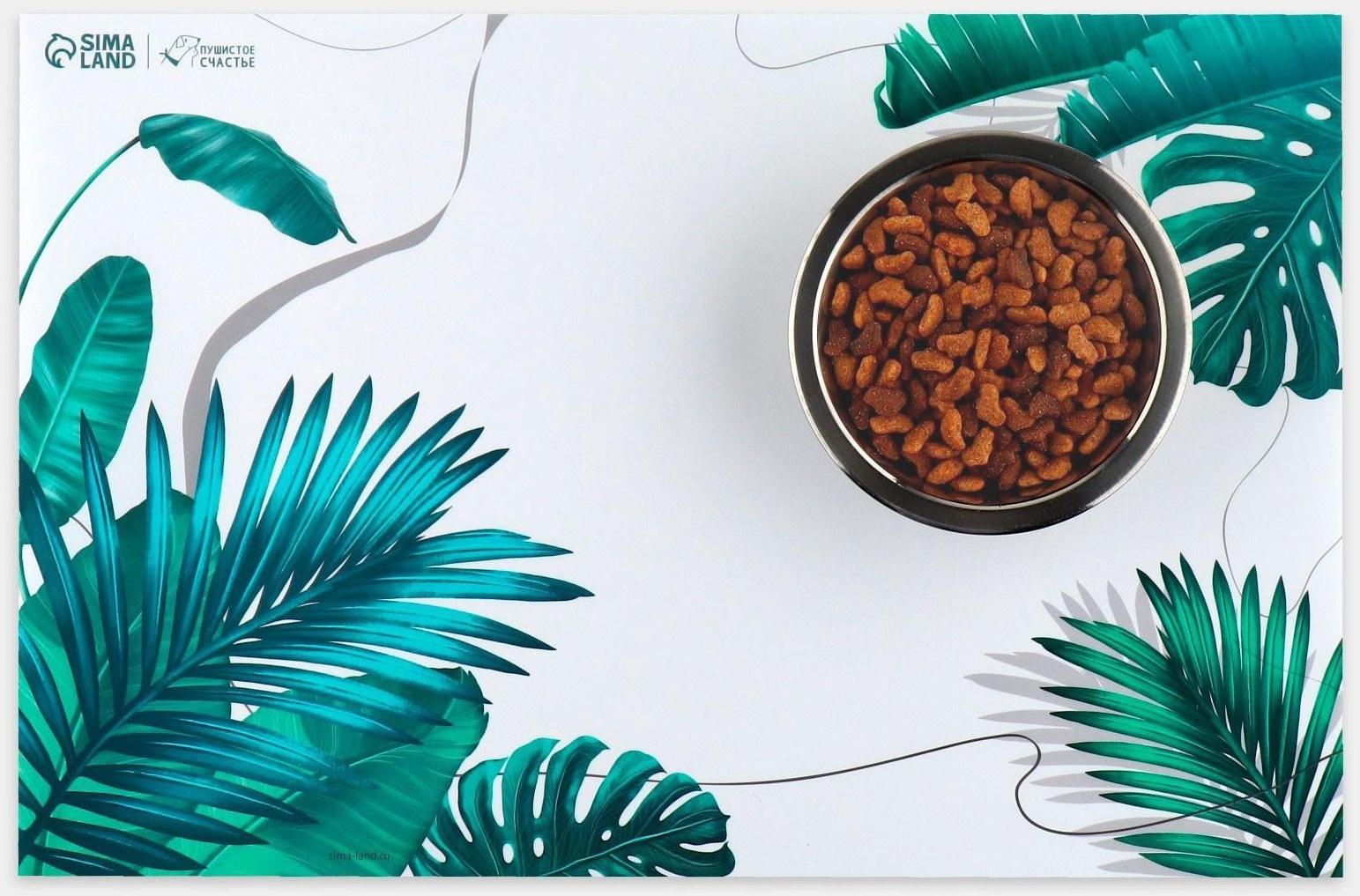 Коврик под миску «Рай», 43х28см