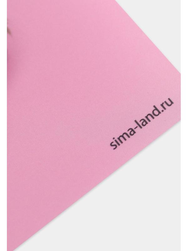 Коврик под миску «Мопс», 43х28см