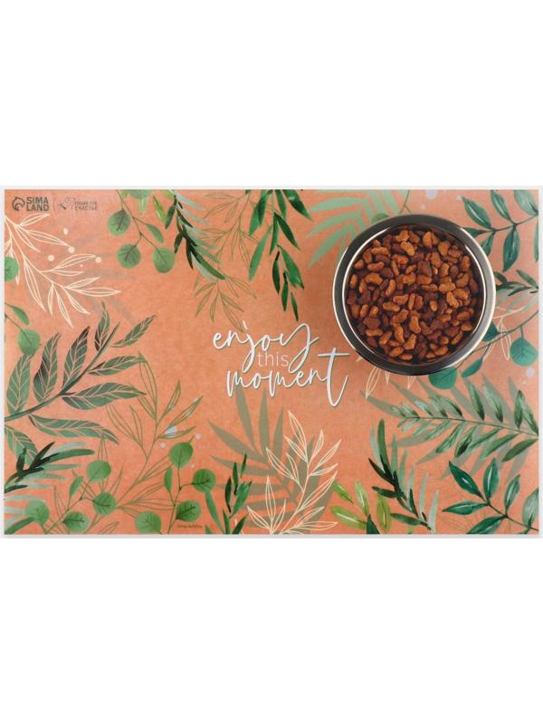 Коврик под миску «Оливки», 43х28см