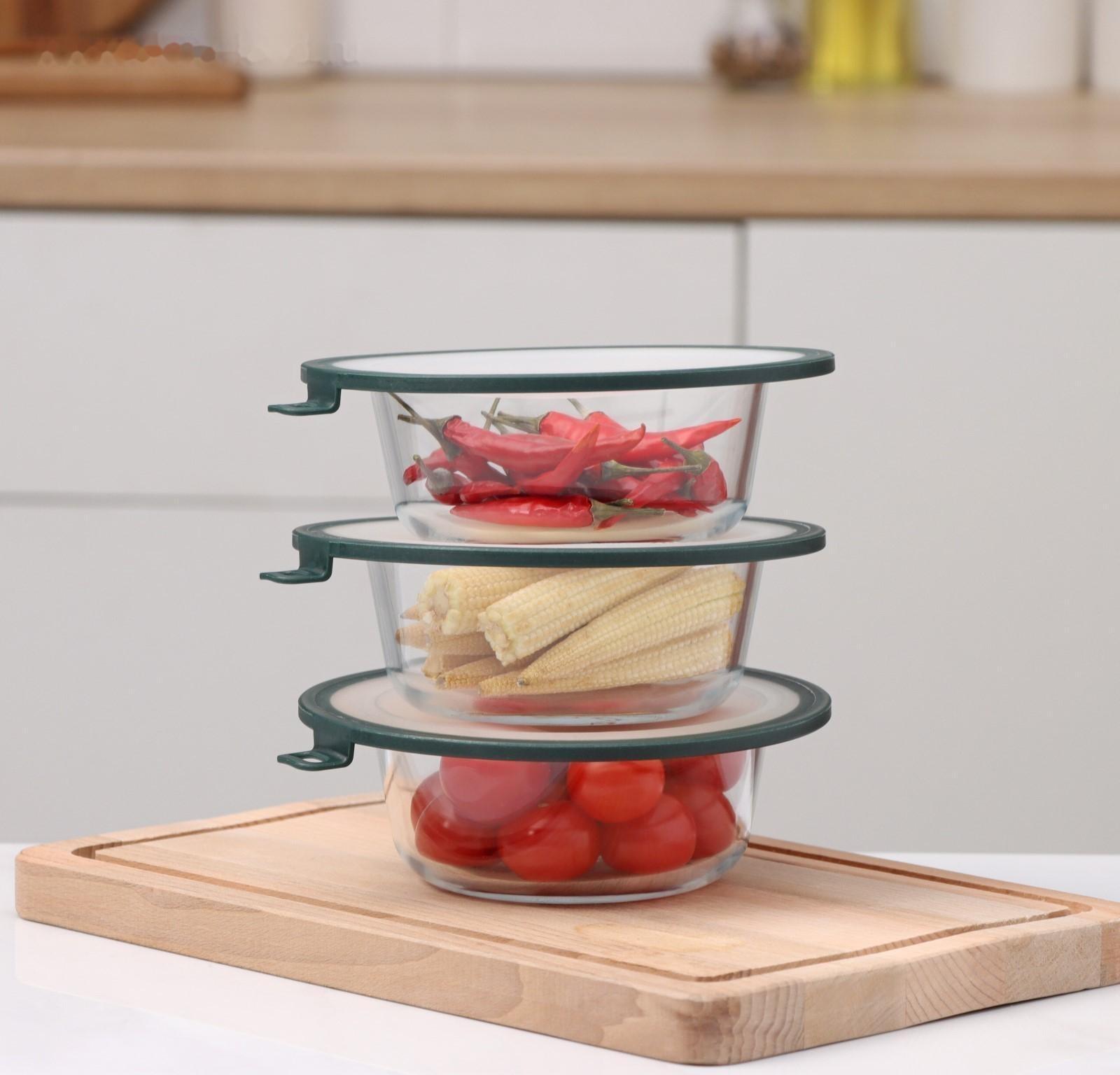 Вакуумная крышка для посуды, d=16 см, цвет зелёный