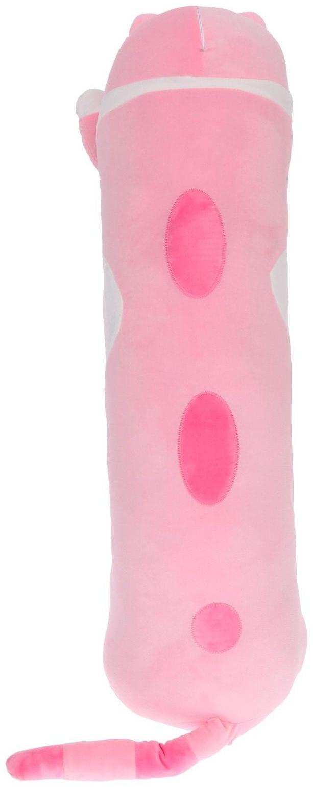 Мягкая игрушка «Кот Батон», цвет розовый, 110 см