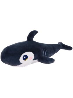 Мягкая игрушка «Акула», цвет тёмно-серый, 120 см