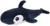 Мягкая игрушка «Акула», цвет тёмно-серый, 120 см