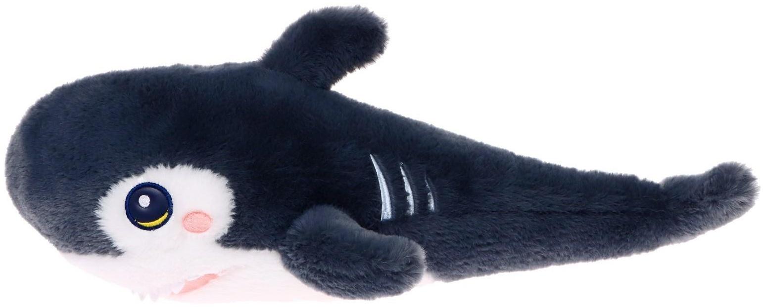 Мягкая игрушка «Акула», цвет тёмно-серый, 45 см