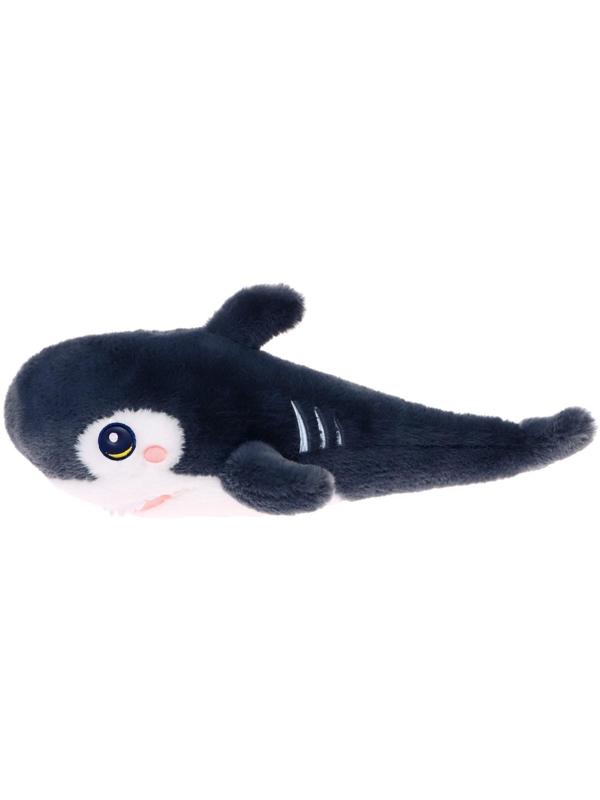 Мягкая игрушка «Акула», цвет тёмно-серый, 45 см