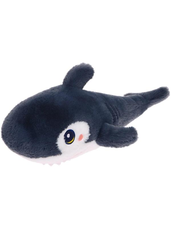 Мягкая игрушка «Акула», цвет тёмно-серый, 45 см