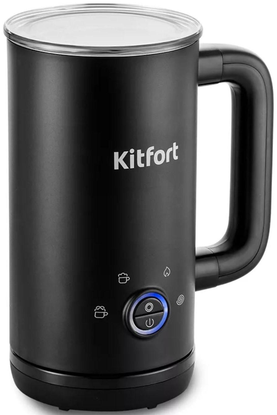 Капучинатор Kitfort КТ-779, 500 Вт, 0.3 л, 4 режима, чёрный