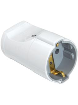 Гнездо штепсельное DORI с з/к,  шт