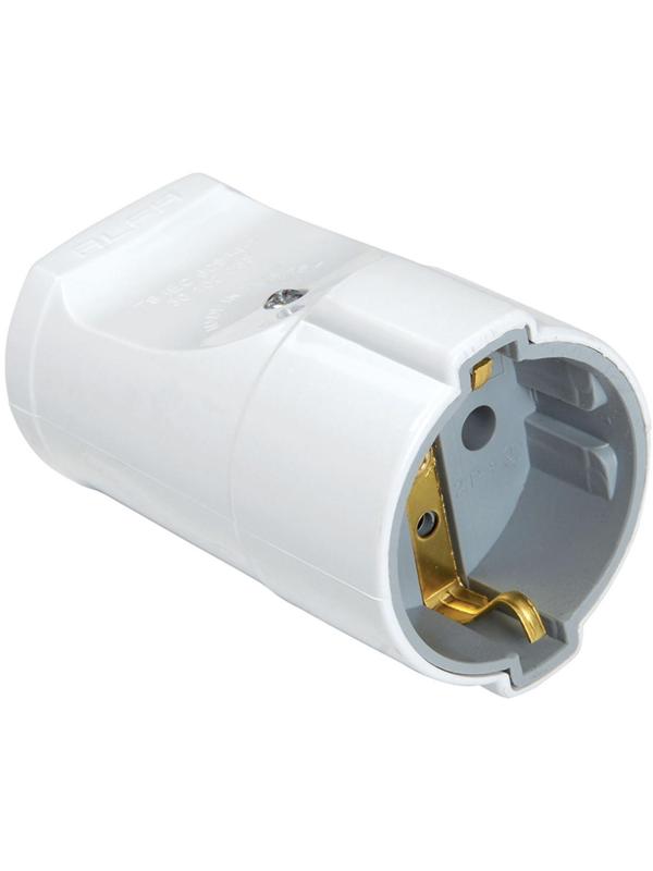 Гнездо штепсельное DORI с з/к,  шт