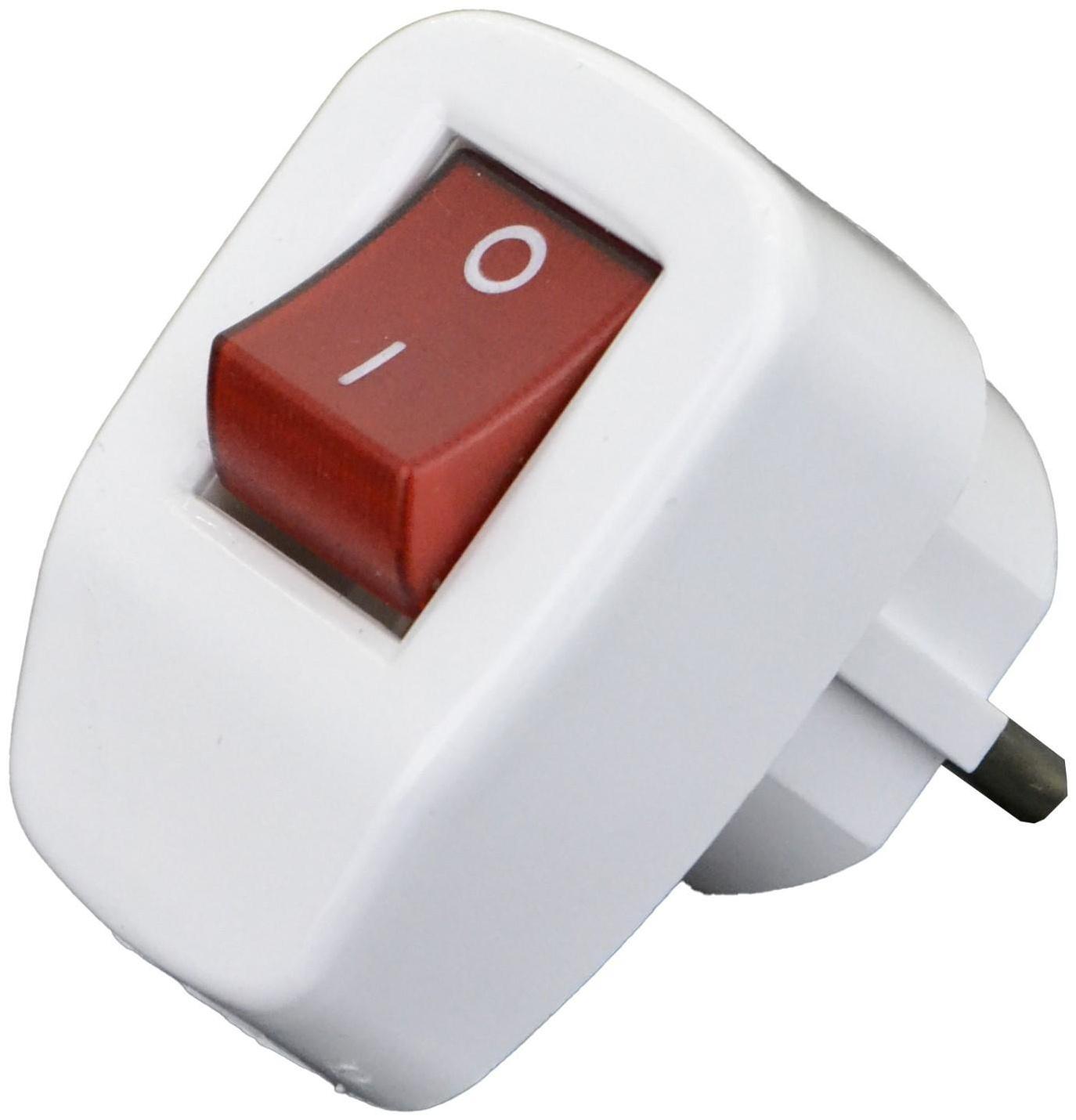 Вилка с выключателем AY-KA с/з