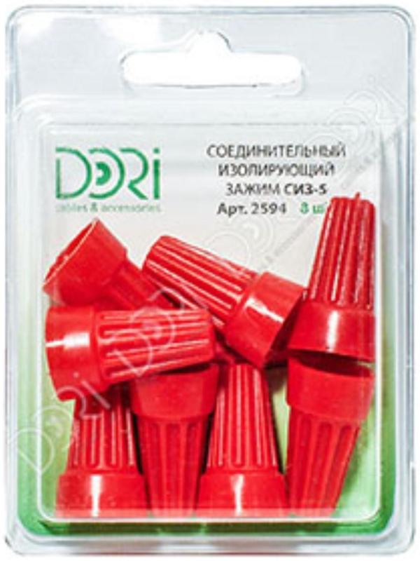 Соединительный изолирующий зажим DORI СИЗ-5 (5,0 - 20мм2), 8шт в блистере