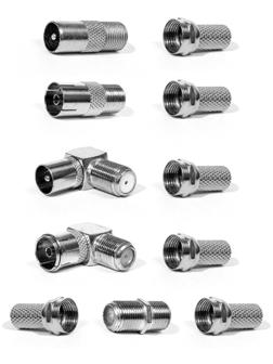 Комплект TV разъёмов DORI №2 (11шт)