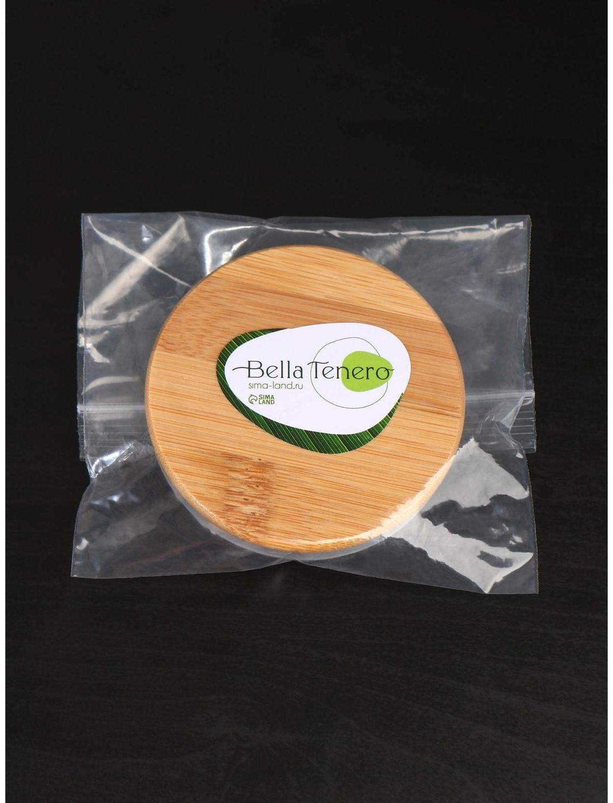 Крышка для чайника BellaTenero «ЭКО», d=8,1 см (7 см), бамбук, металл